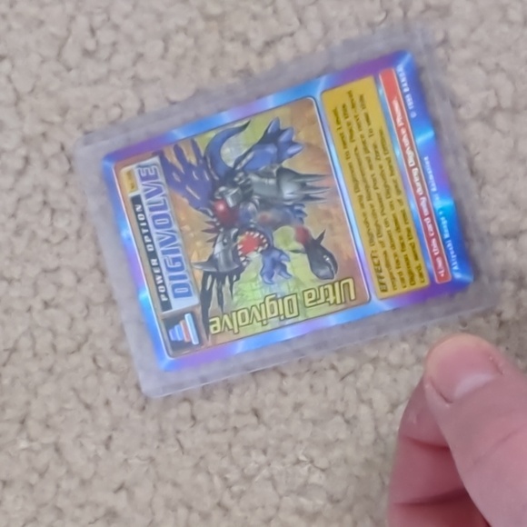 Digimon Power Option Digivolve Card - Picture 3 of 3